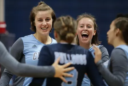 Dobrich and Barbot celebrate