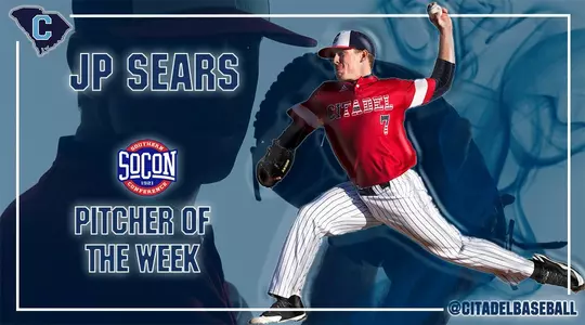 JP Sears SoCon Pitcher of the Week