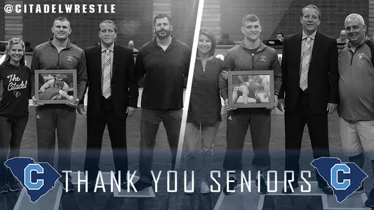 Wrestling Senior Day