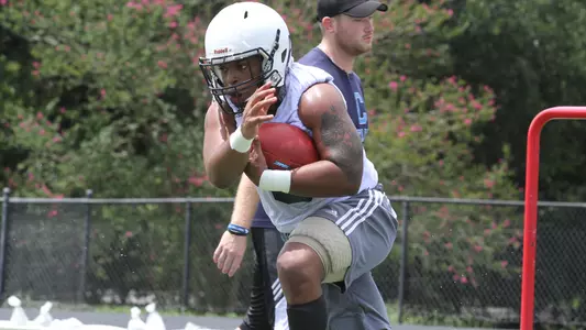 Ward at practice