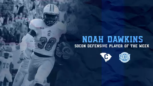 Dawkins SoCon POTW 9-3