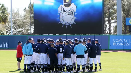 huddle with video board