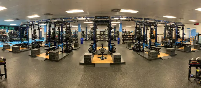 Weight Room wide angle