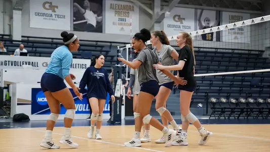 Volleyball Georgia Tech Practice
