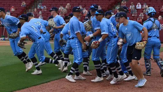 taking field at SC