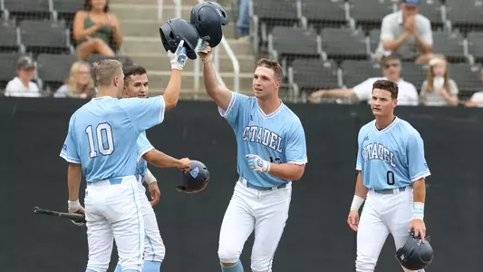 McCarthy HR celebration at Wofford