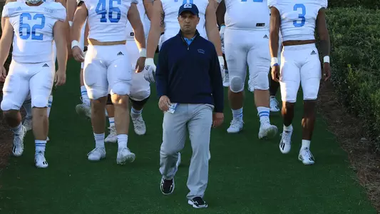 Taking Field at Furman