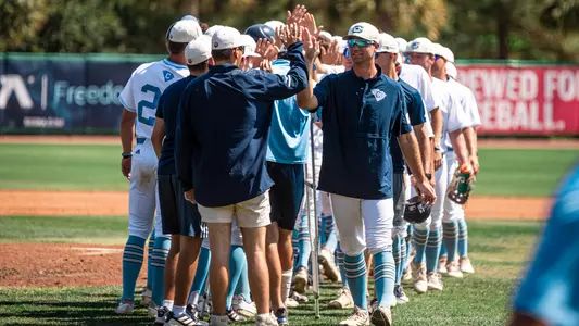 Samford postgame handshake