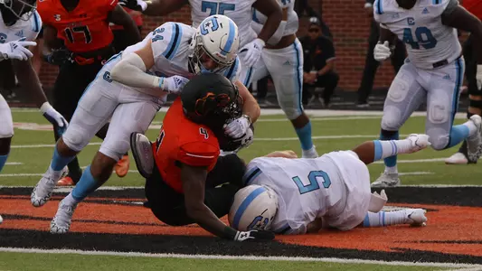 Hendricks tackle at Campbell