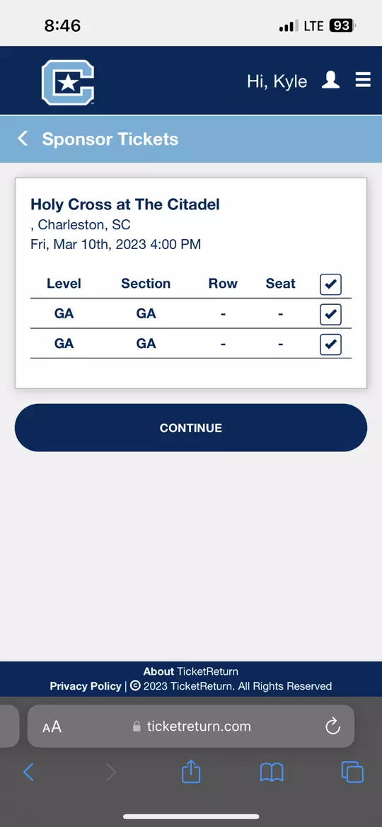 Tickets in Wallet #3