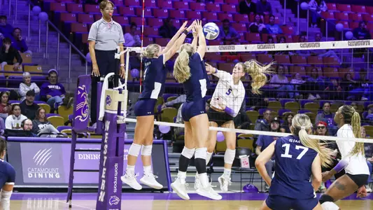 Freeman and Lippelgoos block at WCU