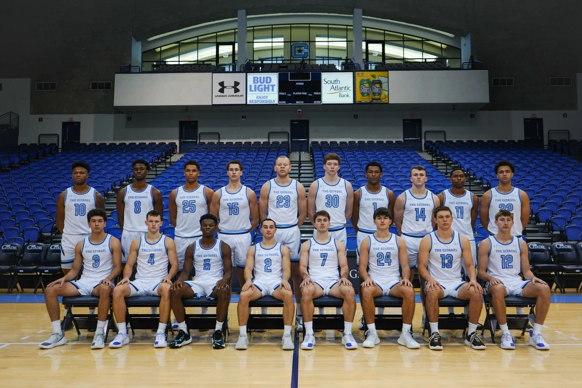 The Citadel Basketball Team Photo '25-'26