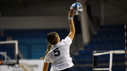 VB - Gwen Berry serve vs. Samford