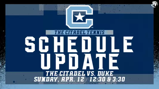 Duke vs. The Citadel Tennis Update