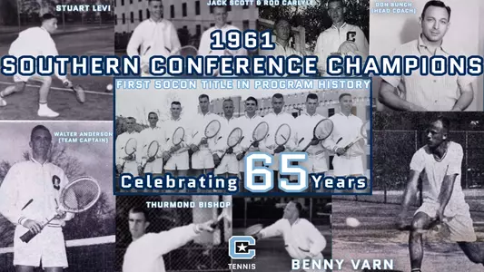 1961 Tennis Team Graphic