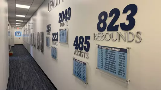 Basketball hall way