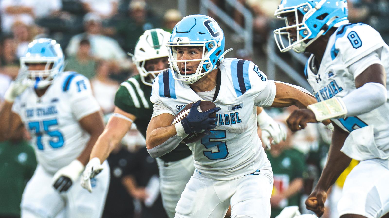 The Citadel football: Garcia Tabbed as Southern Conference Offensive Player of the Week
