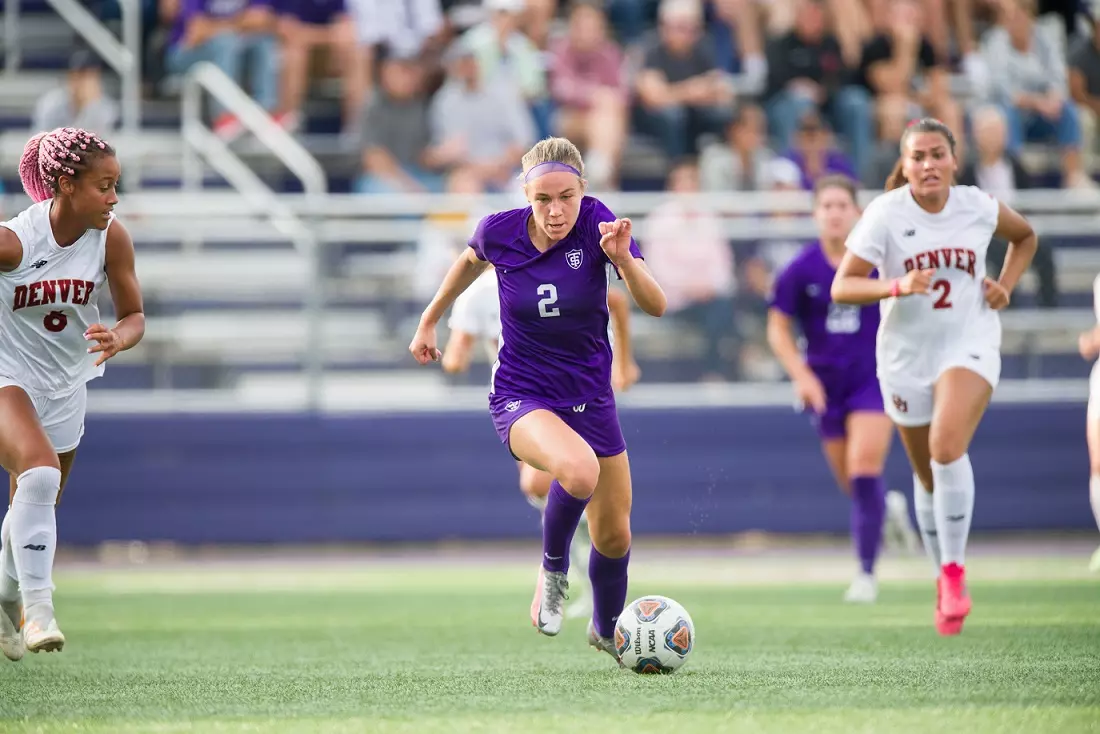 2021 University of St Thomas women soccer hosts Denver