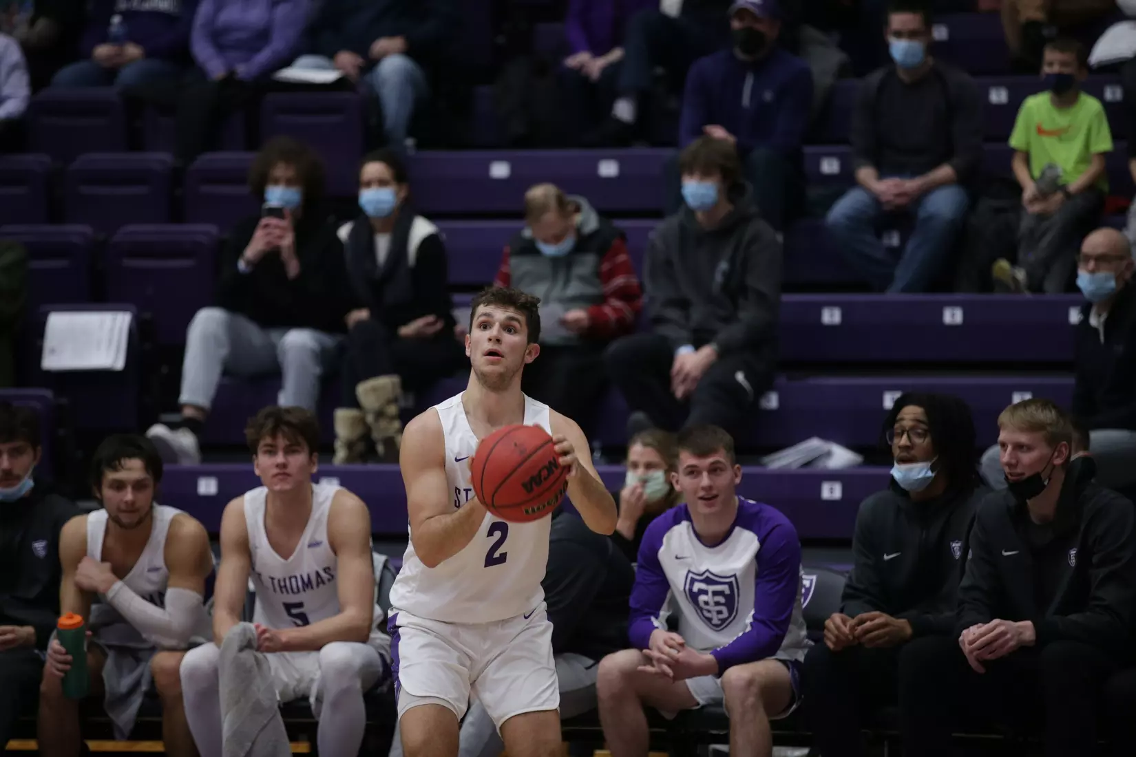 Men's Basketball: University of St. Thomas (Minnesota) Tommies vs. North Central University Rams
