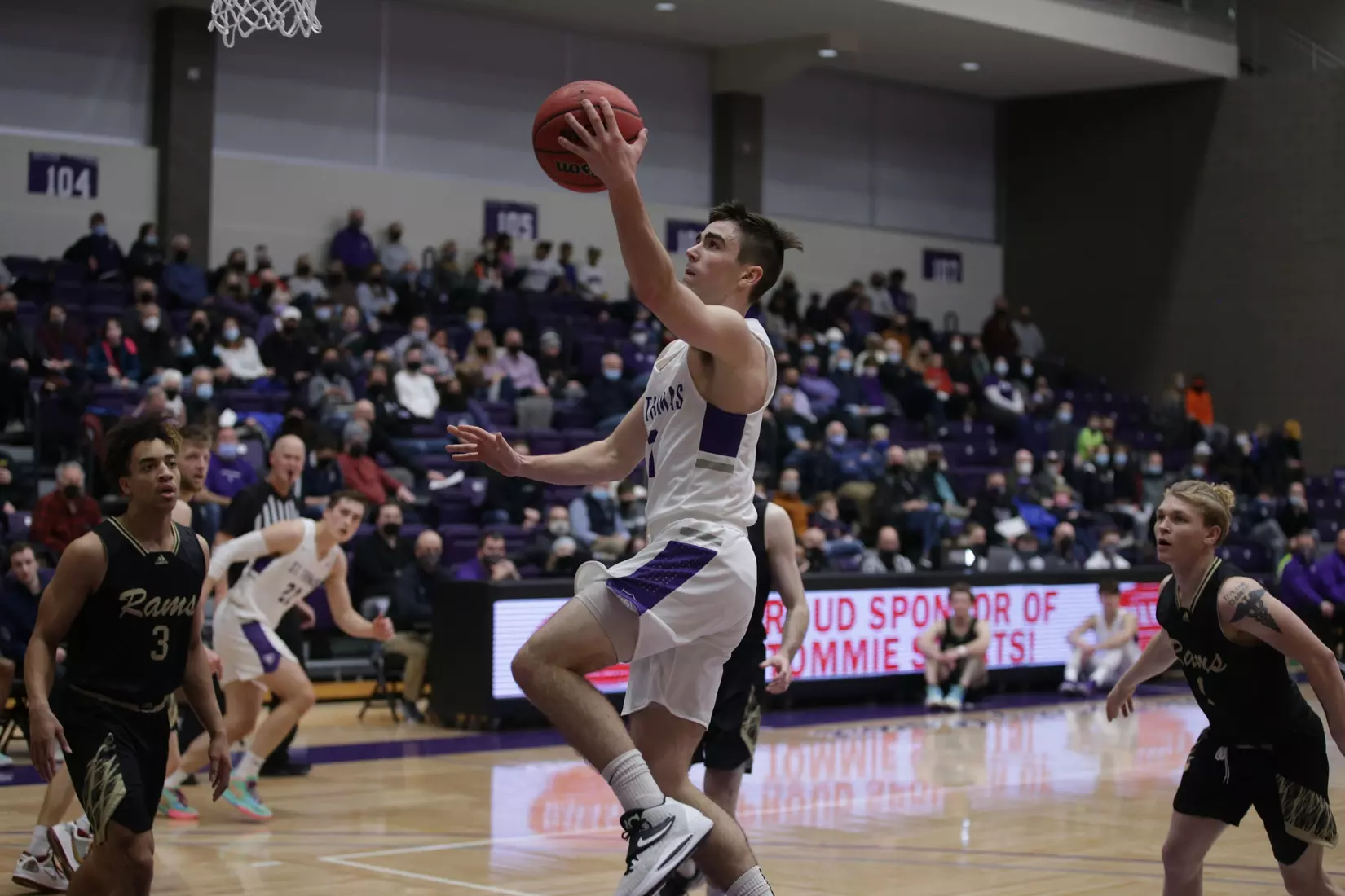 Men's Basketball: University of St. Thomas (Minnesota) Tommies vs. North Central University Rams