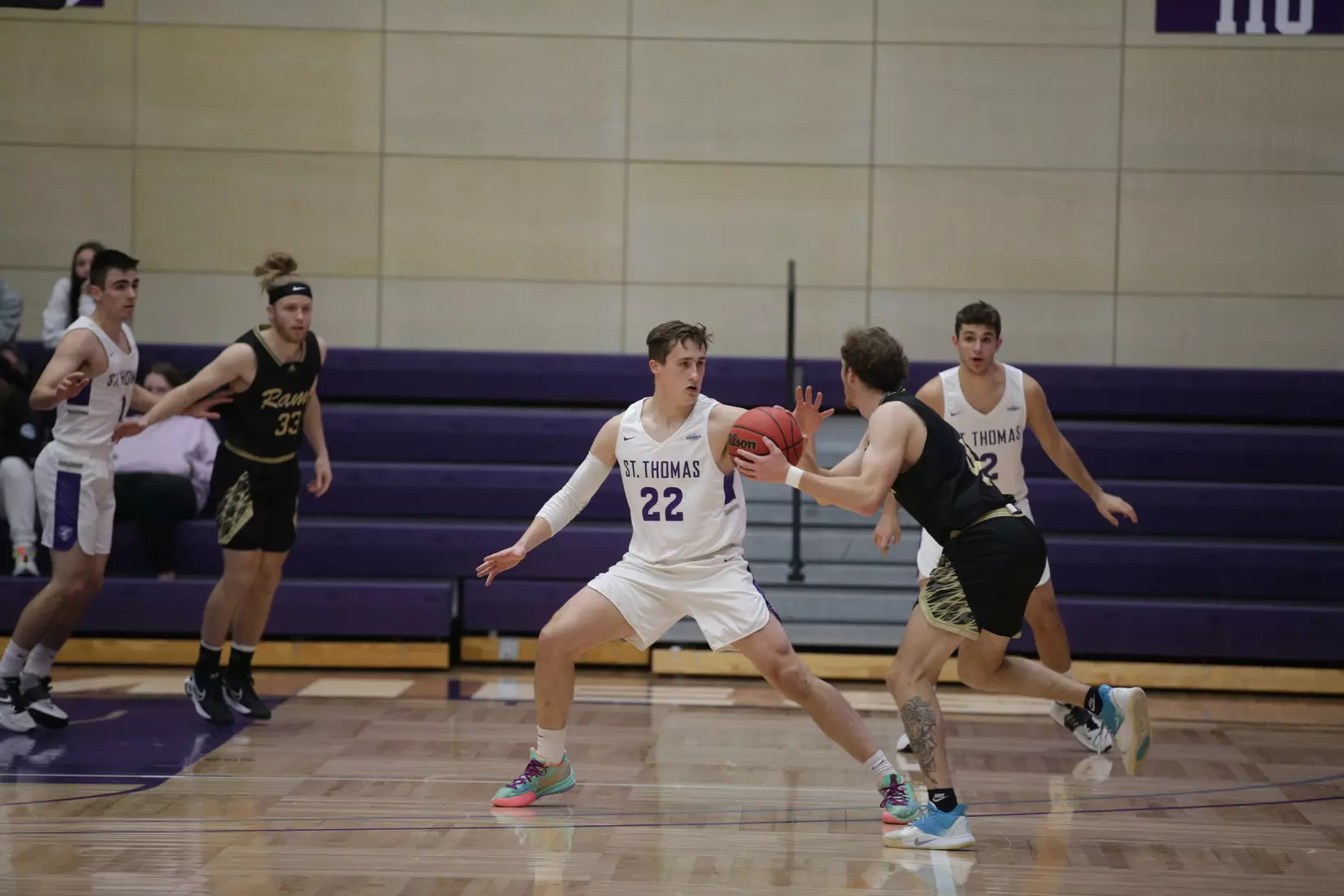 Men's Basketball: University of St. Thomas (Minnesota) Tommies vs. North Central University Rams