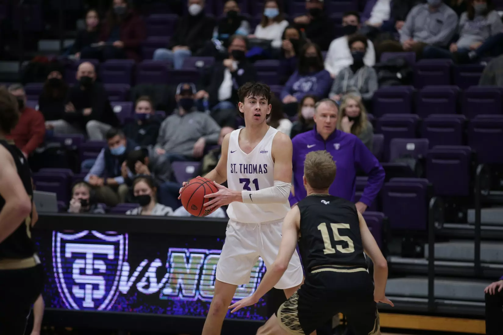 Men's Basketball: University of St. Thomas (Minnesota) Tommies vs. North Central University Rams