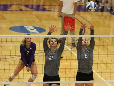 Volleyball hits 20 wins on season Image