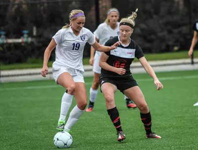 Women's soccer home opener ends in tie Image