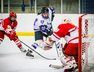 Women's hockey falls to No. 8 UW-Stevens Point Image
