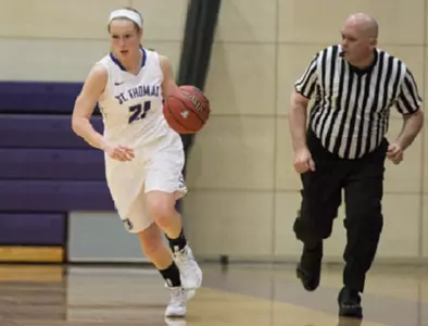 Women's Basketball falls to No.8 Wheaton Image