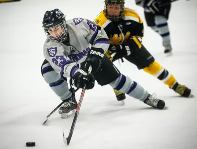 Women's hockey topped by Gustavus, 5-2 Image