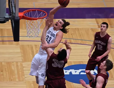 Milestone win, solo MIAC title for M. Hoops Image