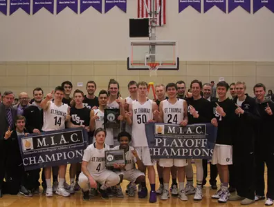 Bench, poise help Men's Hoops take crown Image