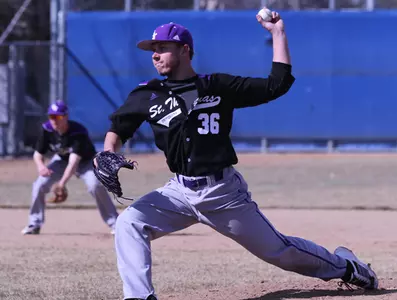 Baseball completes sweep of Macalester Image