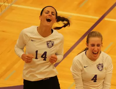 Volleyball surges late, claims MIAC win Image