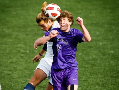 No. 6 men's soccer takes down No. 24 Luther Image