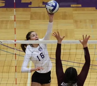 Volleyball secures home playoff spot Image