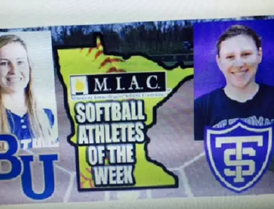 Freshman pitcher gets MIAC weekly honor in SB Image