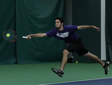 Thur. wrap: Men's Tennis streak ends Image