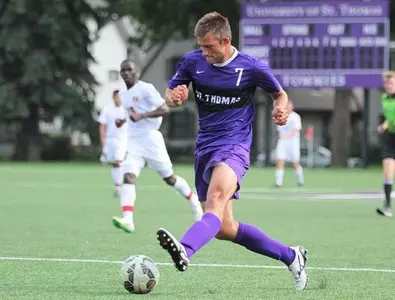 Men's soccer finishes tough stretch with OT win Image