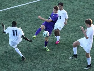 New faces shine bright in men's soccer opening win Image