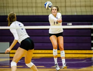 Women's Volleyball defeats St. Mary's Image