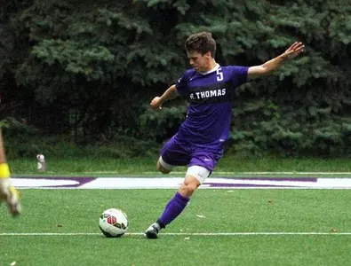 Men's soccer stays unbeaten with dramatic 2OT win Image