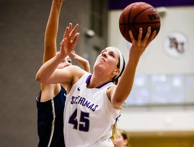 Milestones for Langer, win for women's hoops Image