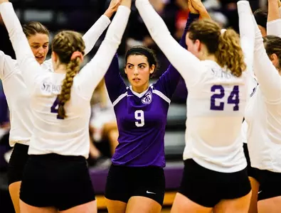 Volleyball falls 3-0 at Eau Claire Image