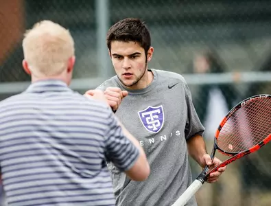 Men's Tennis gets 8-1 win at Hamline Image