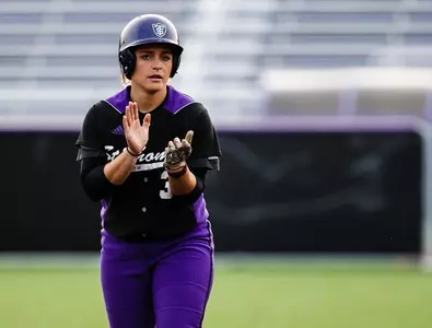 Softball splits with St. Catherine Image