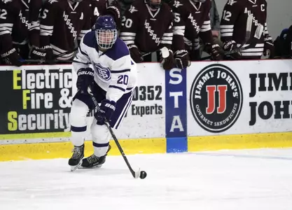 Long day, long night for Men's Hockey in loss Image