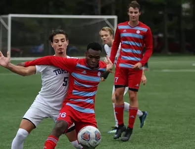 Men's Soccer rebounds, tops Johnnies Image