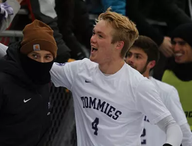 Milestone day for Men's Soccer with 1-0 NCAA playoff win Image
